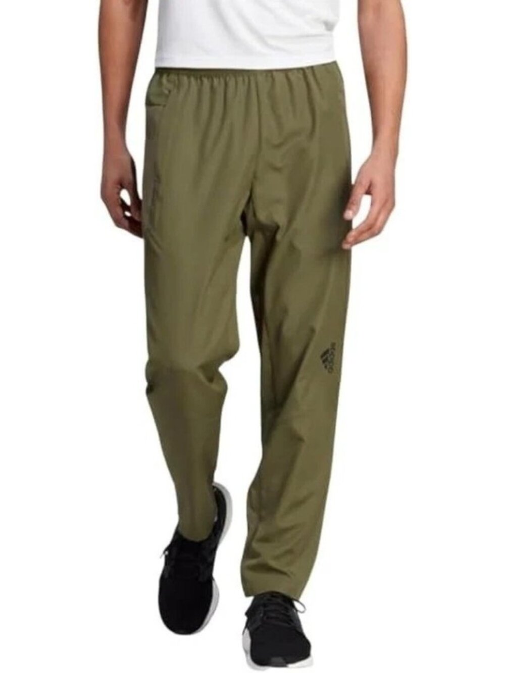 💥    M Olive Green Tapered Training Track Pants e1697